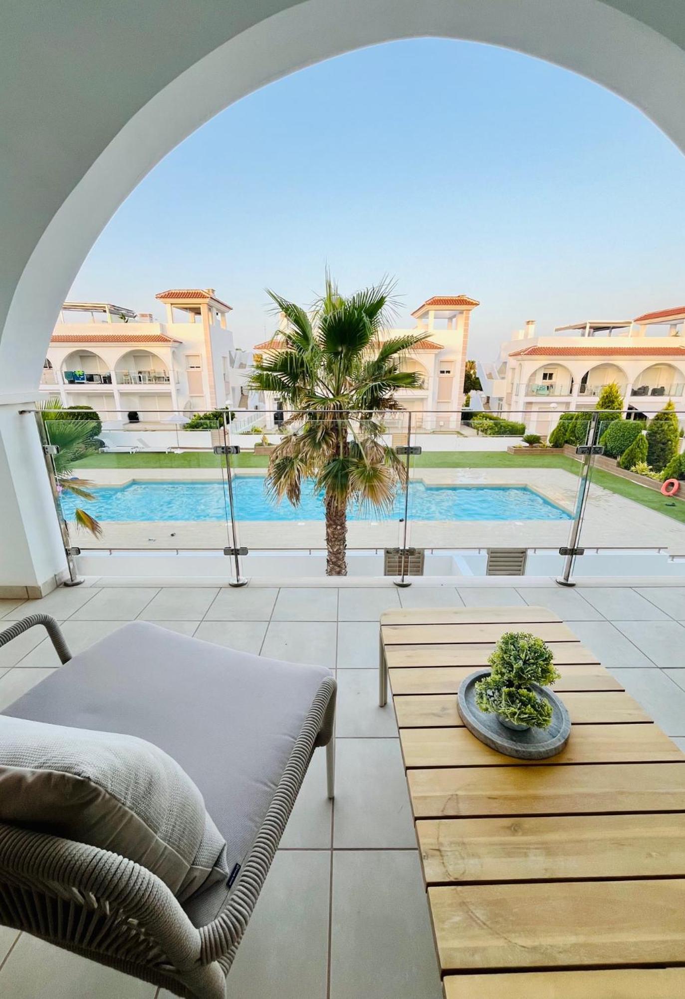 Fortuna Penthouse With Roof Terrace, Ac And Pool Rojales Extérieur photo